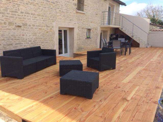 Chambres D'Hotes Les Rozieres Le Bourdet Esterno foto