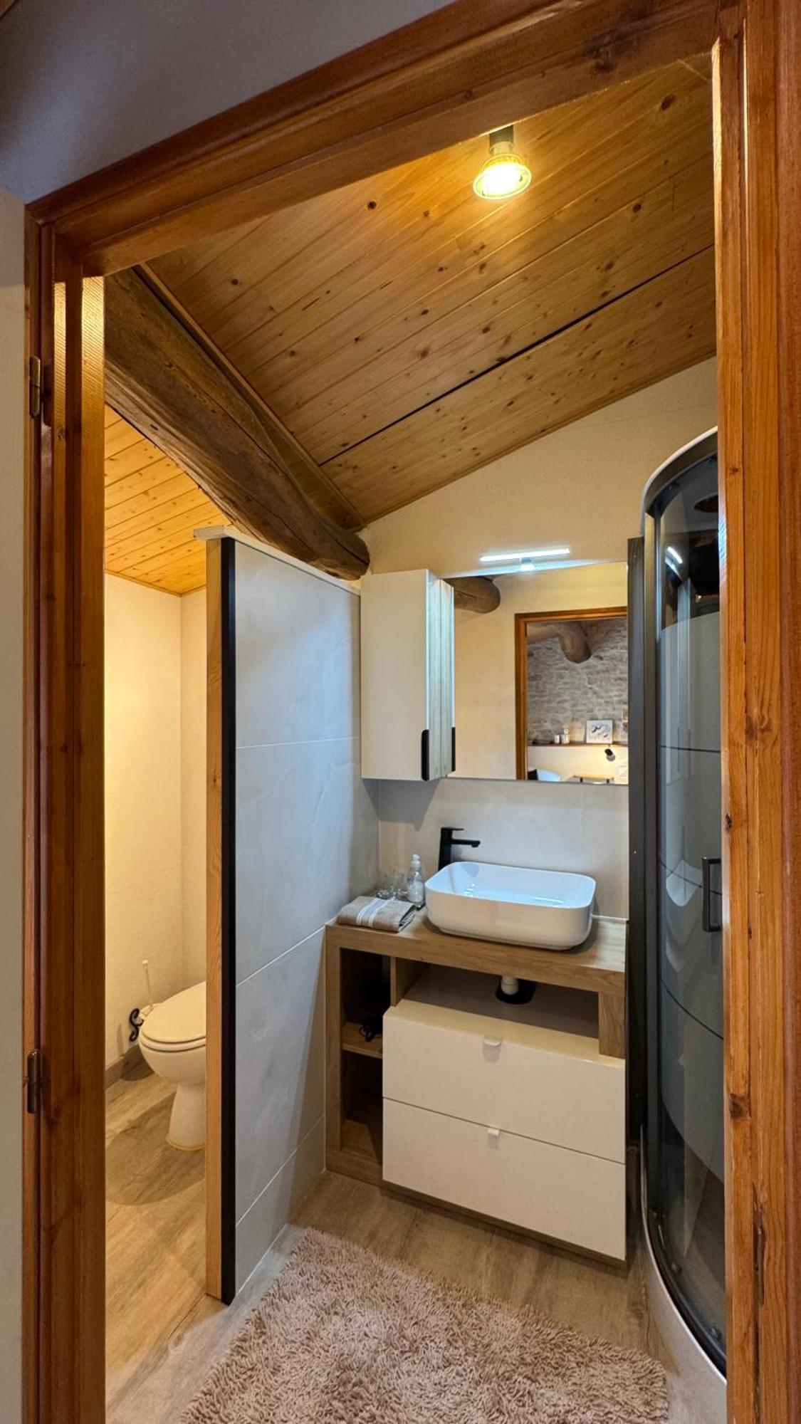 Chambres D'Hotes Les Rozieres Le Bourdet Esterno foto