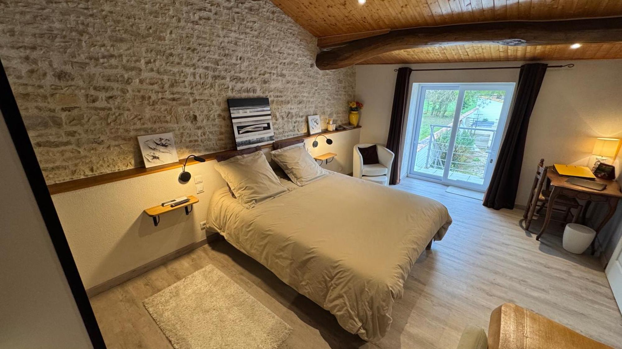 Chambres D'Hotes Les Rozieres Le Bourdet Esterno foto